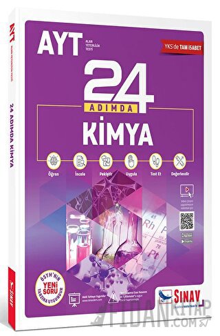 AYT Kimya 24 Adımda Konu Anlatımlı Soru Bankası