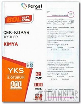 AYT Kimya Çek Kopar Testler Pergel Yayınları Kolektif