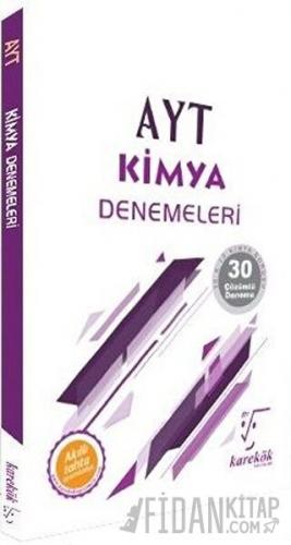 AYT Kimya Denemeleri - 30 Çözümlü Deneme Ahmet Nacar