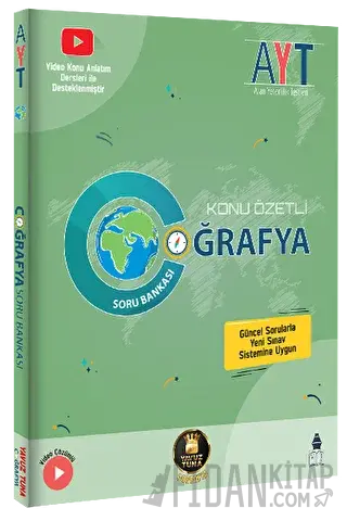 AYT Konu Özetli Coğrafya Soru Bankası