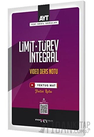 AYT Limit Türev İntegral Video Ders Notları Kolektif