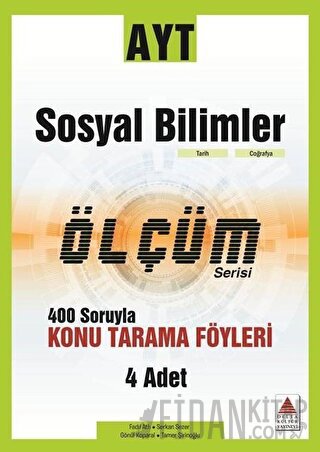 AYT Sosyal Bilimler Ölçüm Serisi 400 Soruyla Konu Tarama Föyleri