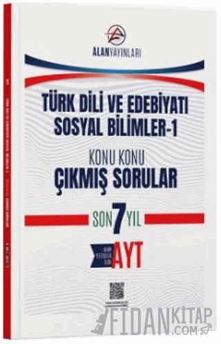 AYT Türk Dili ve Edebiyatı Sosyal Bilimler 1 Konu Konu Çıkmış Sorular Son 7 Yıl