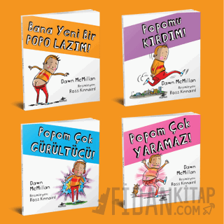 Bana Yeni Bir Popo Lazım Serisi - 4 Kitap