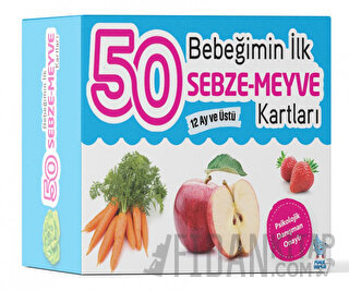 Bebeğimin İlk 50 Sebze - Meyve Kartları Zeynep Doğru