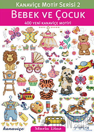 Bebek ve Çocuk - Kanaviçe Motif Serisi 2 Maria Diaz