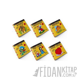 Benim İlk Boyama Kitabım (6 Kitap) - Örnekli Kolektif