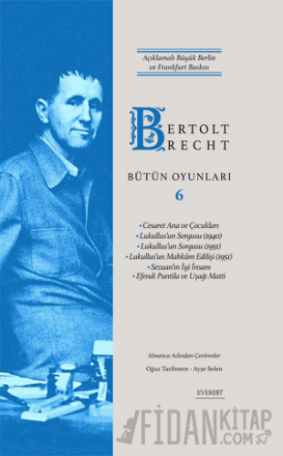 Bertolt Brecht Bütün Oyunları 6 (Ciltli) Bertolt Brecht