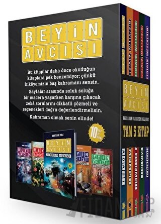 Beyin Avcısı (5 Kitap Takım Kutulu) (Ciltli) Ahmet Baki Yerli