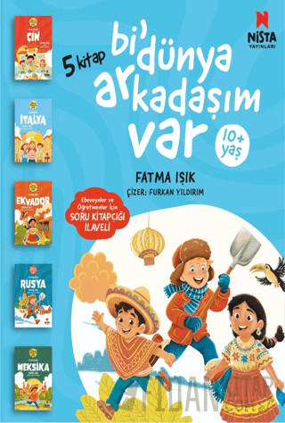Bi' Dünya Arkadaşım Var (5 Kitap + Soru Kitapçığı)