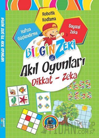 Bilgin Zeki ile Akıl Oyunları Dikkat Zeka - Yeşil Seri Kolektif