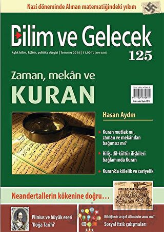 Bilim ve Gelecek Dergisi Sayı: 125