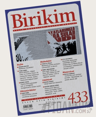 Birikim Aylık Sosyalist Kültür Dergisi Sayı: 433 Mayıs 2025