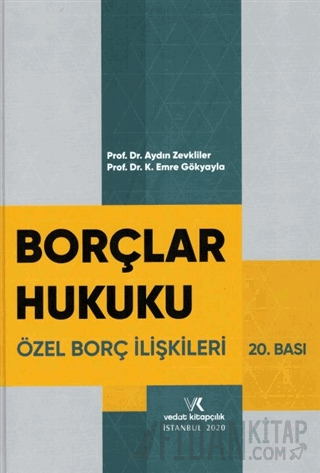 Borçlar Hukuku Aydın Zevkliler