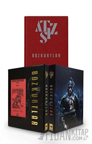 Bozkurtlar - Kırmızı Cilt (Albüm Baskı - Sinopsis Ekli) (Ciltli) Hüsey