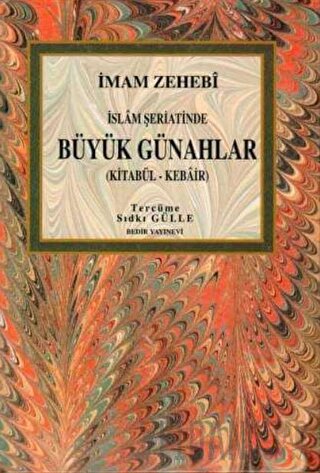 Büyük Günahlar (Ciltli) İmam Zehebi