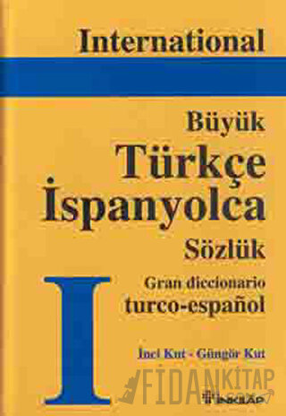 Büyük Türkçe İspanyolca Sözlük 1 (Ciltli) Güngör Kut