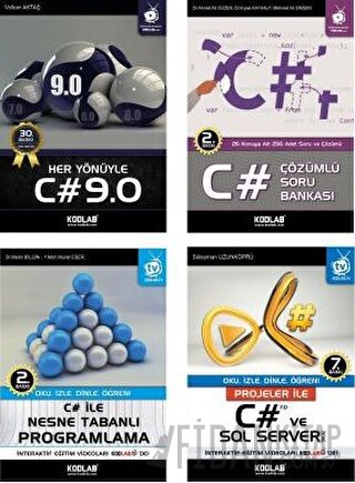C# Eğitim Seti 2 (4 Kitap Takım)