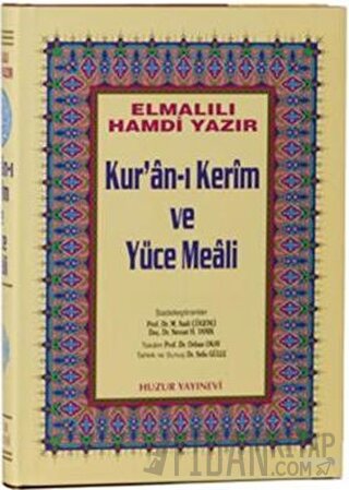 Cami Boy Kur’an-ı Kerim ve Yüce Meali (Hafız Osman Hattı)