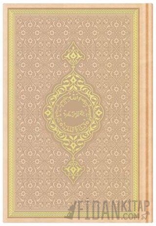 Çanta Boy Termo Deri Kuran-ı Kerim (Gri, Mühürlü) (Ciltli)