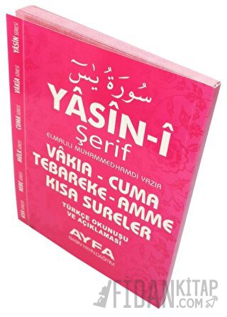 Çanta Boy Yasin (Türkçeli, Pembe) - 094P