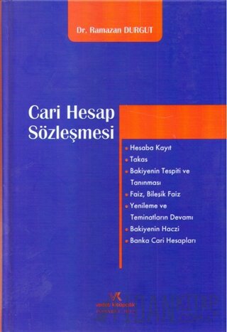 Cari Hesap Sözleşmesi (Ciltli)