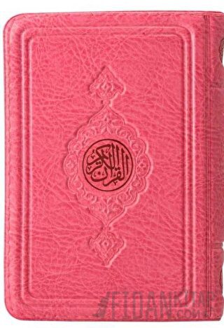 Cep Boy Kur'an-ı Kerim (Pembe, Kılıflı, Mühürlü)