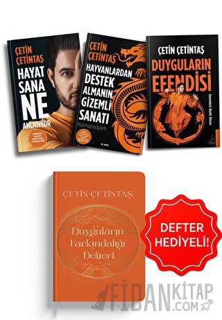 Çetin Çetintaş Kitap Seti Defter Hediyeli (3 Kitap) Çetin Çetintaş