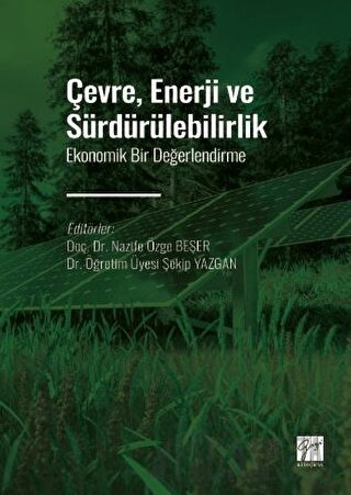 Çevre, Enerji ve Sürdürülebilirlik Nazife Özge Beşer