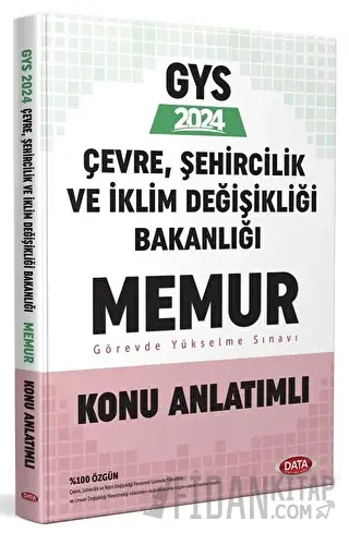 Çevre, Şehircilik ve İklim Değişikliği Bakanlığı Memur GYS Konu Anlatımlı