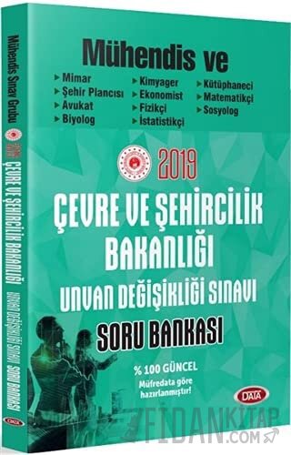 Çevre, Şehircilik ve İklim Değişikliği Bakanlığı Mühendis Ünvan Değişikliği Sınavı Soru Bankası