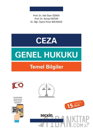 Ceza Genel Hukuku Temel Bilgiler