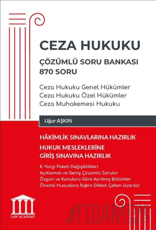 Ceza Hukuku Çözümlü Soru Bankası 870 Soru