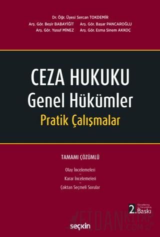 Ceza Hukuku Genel Hükümler Pratik Çalışmalar