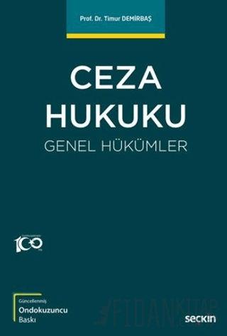 Ceza Hukuku Genel Hükümler