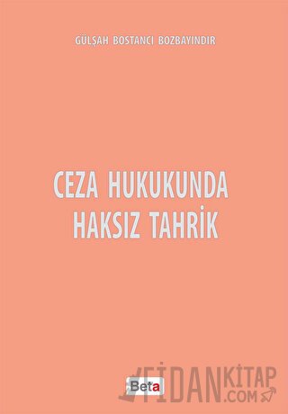 Ceza Hukukunda Haksız Tahrik