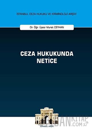Ceza Hukukunda Netice (Ciltli)