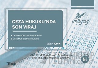 Ceza Hukukunda Son Viraj