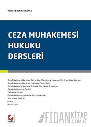 Ceza Muhakemesi Hukuku Dersleri
