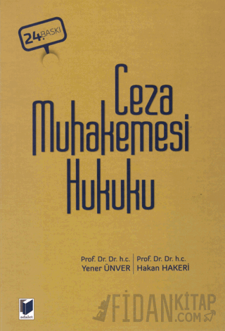 Ceza Muhakemesi Hukuku Hakan Hakeri