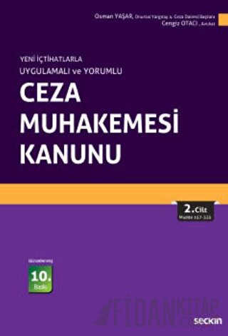 Ceza Muhakemesi Kanunu (2 Cilt) (Ciltli) Osman Yaşar