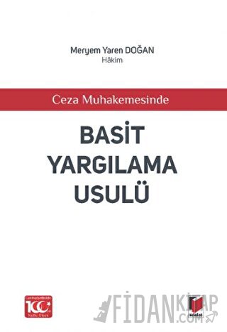 Ceza Muhakemesinde - Basit Yargılama Usulü
