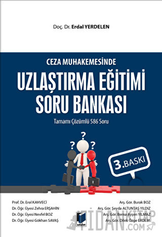 Ceza Muhakemesinde Uzlaştırma Eğitimi Soru Bankası