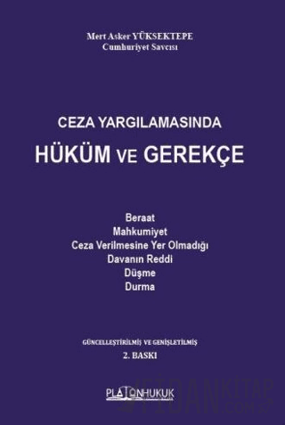 Ceza Yargılamasında Hüküm ve Gerekçe