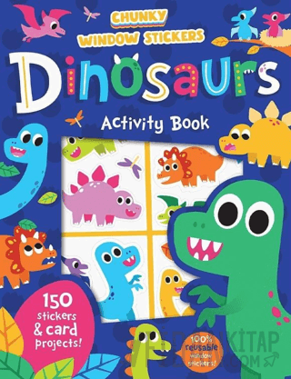 Chunky Window Stickers - Dinosaurs Activty Book