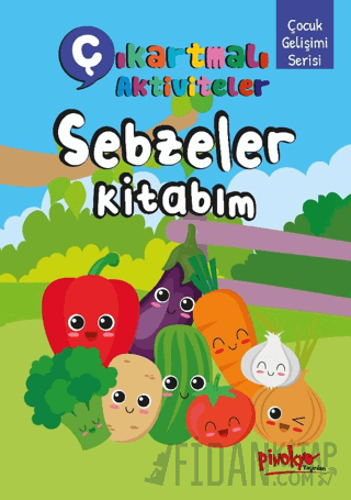 Çıkartmalı Aktiviteler Sebzeler Kitabım
