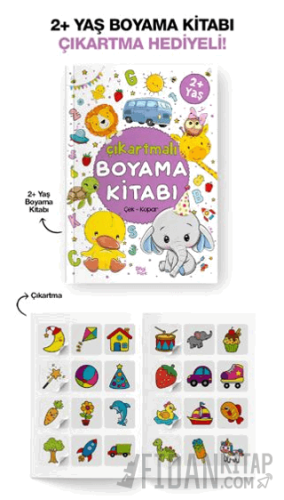 Çıkartmalı Boyama Kitabı / 2 Yaş +