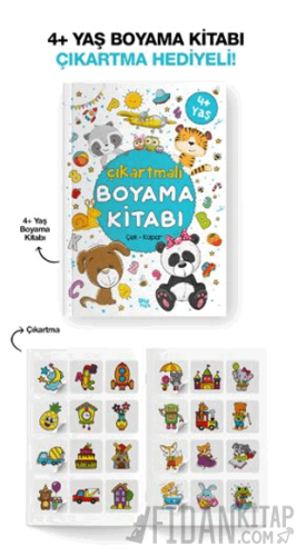 Çıkartmalı Boyama Kitabı / 4 Yaş +