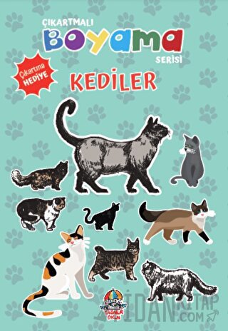 Çıkartmalı Boyama Serisi - Kediler Anonim