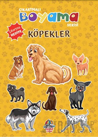 Çıkartmalı Boyama Serisi - Köpekler Anonim